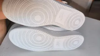 Zapatillas Nike Court Blancas y Grises