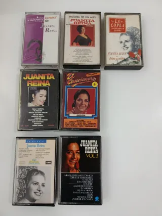 7 Juanita ReinaCintas Cassettes ELIGE