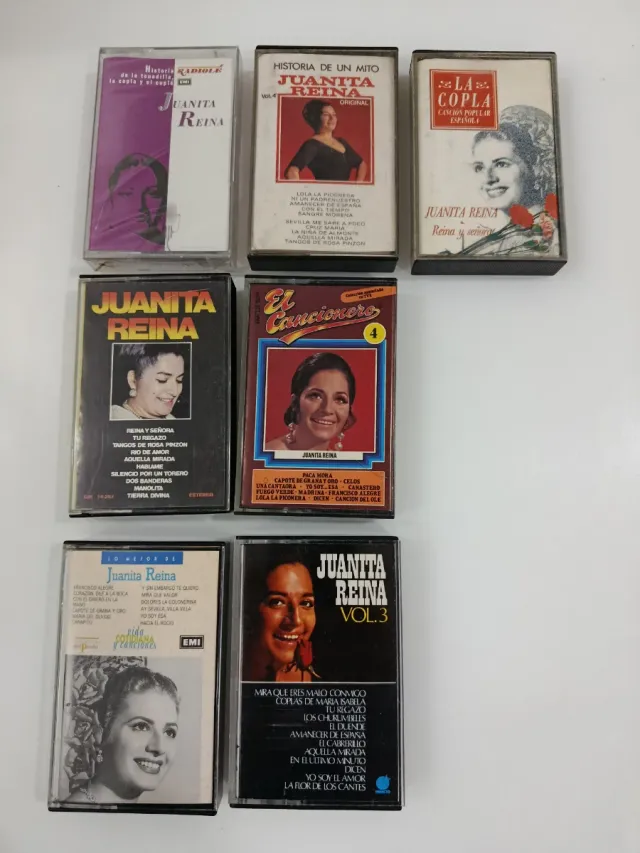 7 Juanita ReinaCintas Cassettes ELIGE