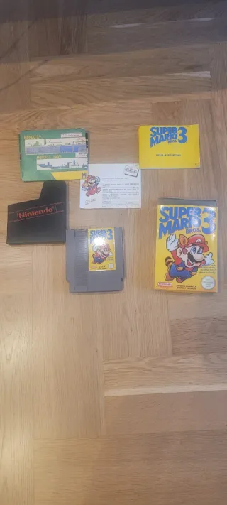 Consola Nintendo NES + Super Mario Bros 3