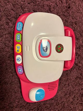 Ordenador infantil VTech rosa y blanco