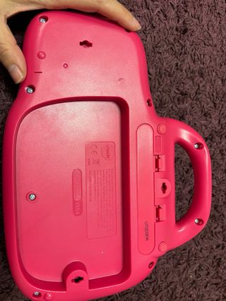 Ordenador infantil VTech rosa y blanco