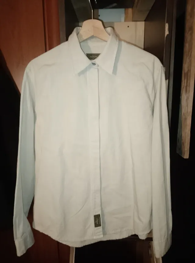 Camicia uomo Calvin Klein beige