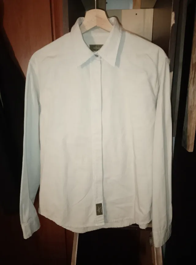 Camicia uomo Calvin Klein beige