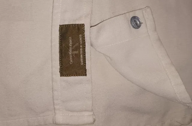 Camicia uomo Calvin Klein beige