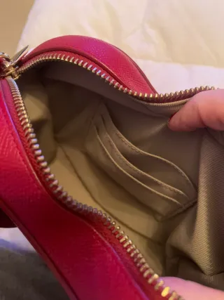 Bolso Corazón Furla Rojo