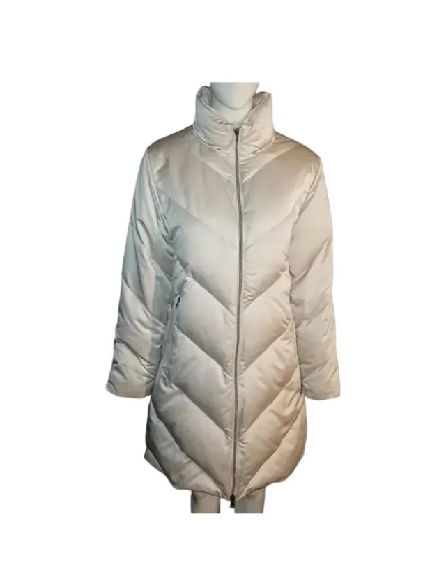 Moncler Piumino Beige Donna