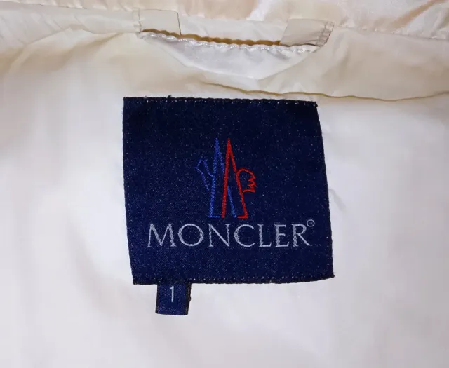 Moncler Piumino Beige Donna