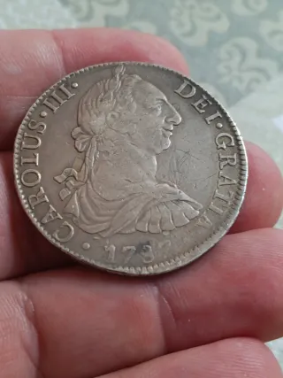 8 Reales Carlos III 1787 México
