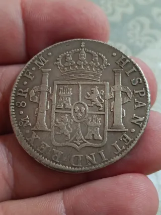 8 Reales Carlos III 1787 México