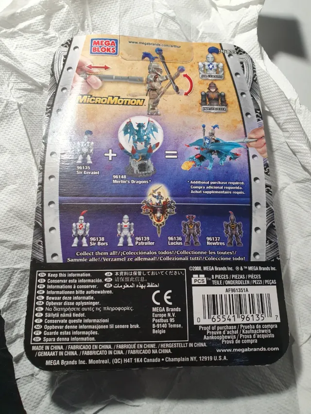 Mega Bloks King Arthur Sir Geraint