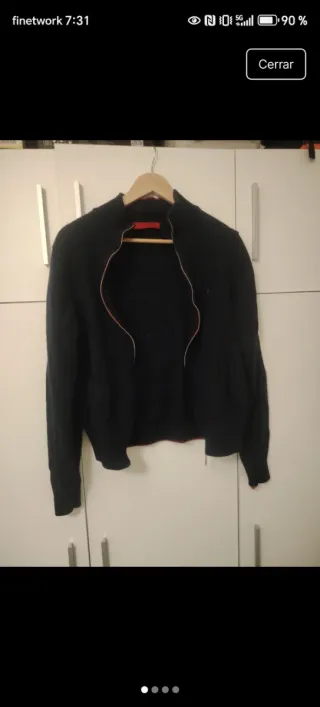 Cárdigan Carolina Herrera Negro Hombre