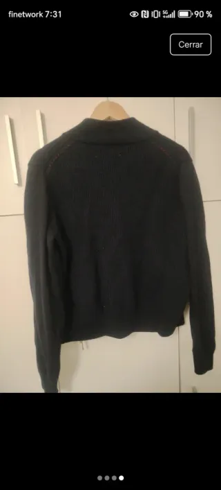 Cárdigan Carolina Herrera Negro Hombre