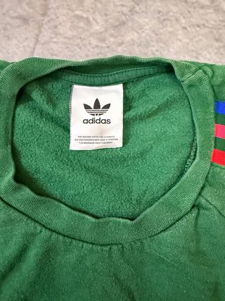 Sudadera Adidas Verde Talla L
