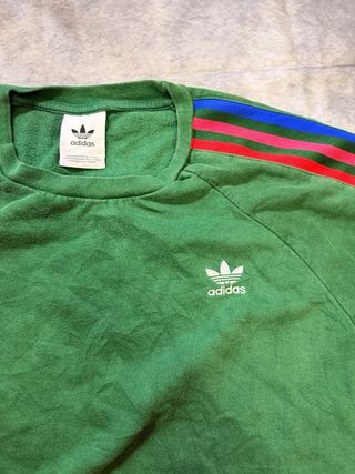 Sudadera Adidas Verde Talla L