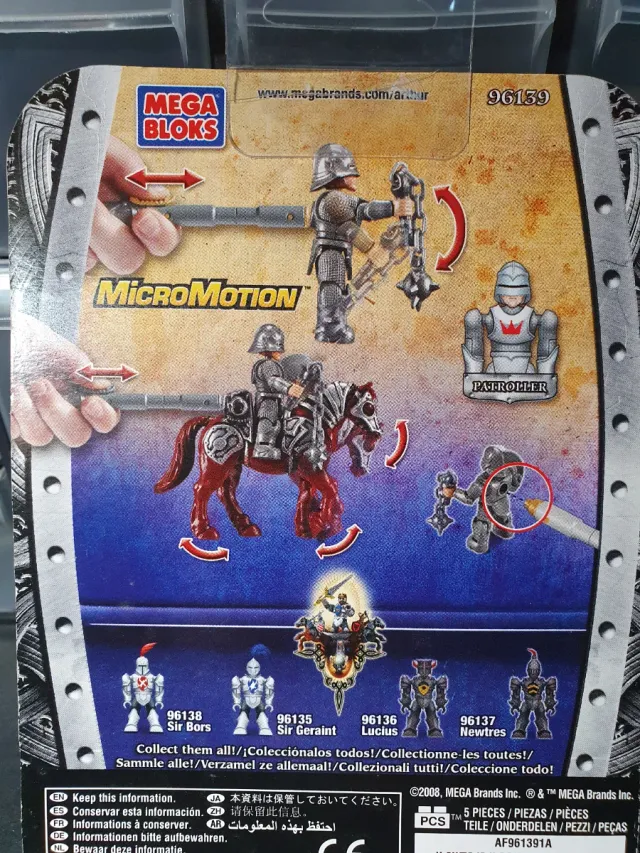 Mega Bloks King Arthur Merlin's War Patroller