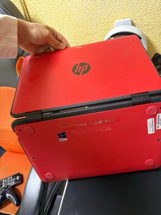 Portátil HP Rojo