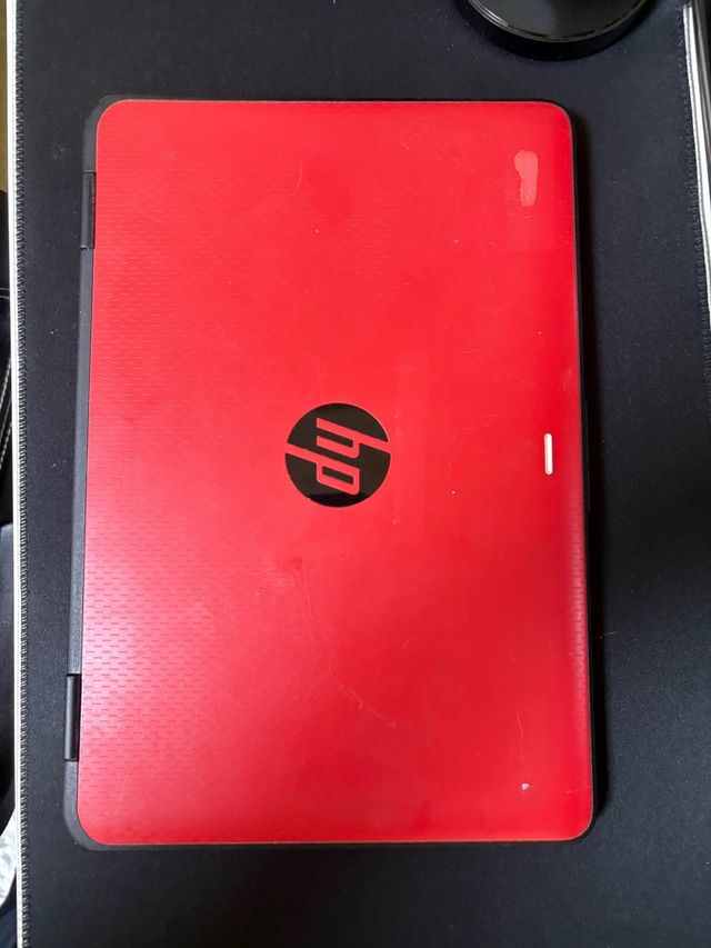 Portátil HP Rojo