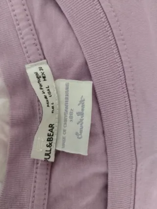 Camiseta Pull&Bear Claude Monet Talla L