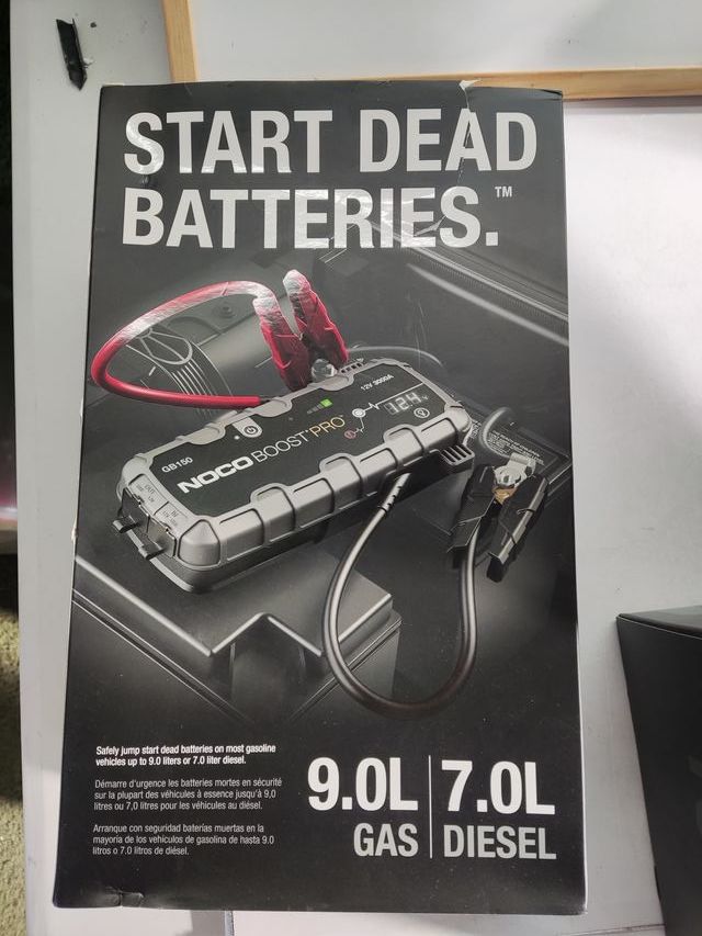 NOCO Boost GB150: Arrancador de Batería de Litio