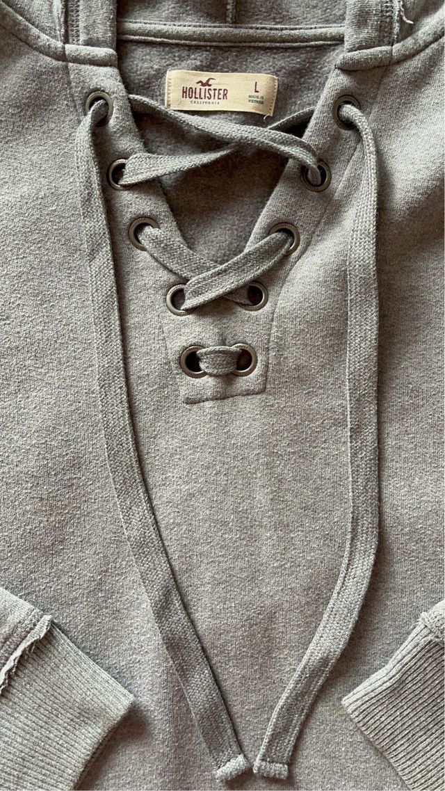 Felpa lunga Hollister – Taglia L