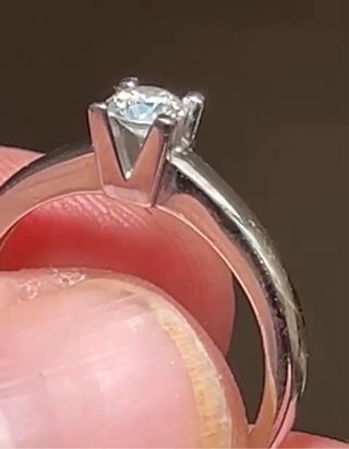 oferta Anillo de compromiso con diamante