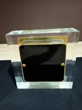 Reloj de Latón y Metacrilato AXI