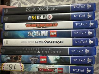 Lote 7 Juegos PS4: FIFA 14, Dishonored 2, etc.