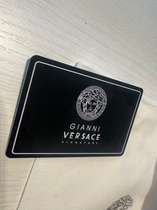 Cinturón Versace Negro y Dorado Mujer