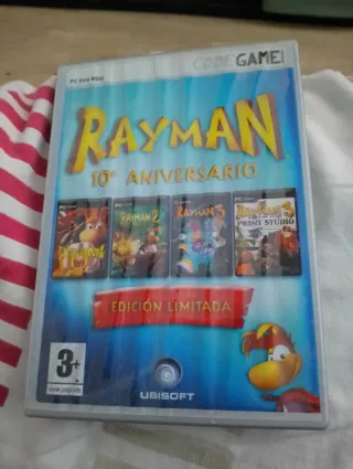 Juego PC DVD Rayman 10º Aniversario