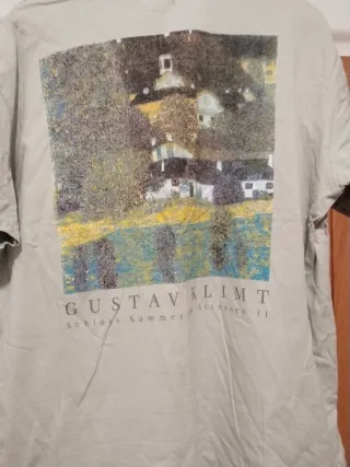 Camiseta Klimt Pull&Bear Talla XL