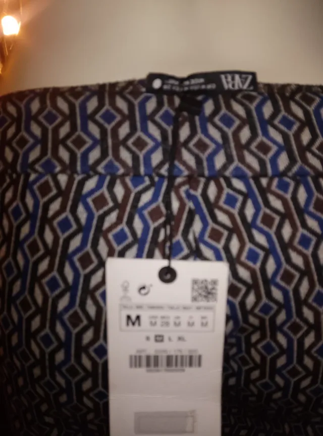 Pantaloni palazzo donna fantasia