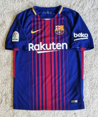 FCB 2017/18. Talla S. MESSI ORIGINAL BOTA DE ORO