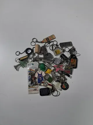 Lote di portachiavi vintage vari