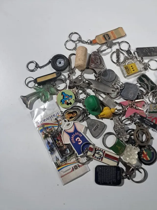 Lote di portachiavi vintage vari
