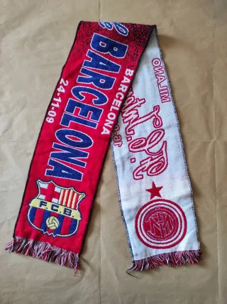 Sciarpa ufficiale Inter Barcellona Champions Leagu