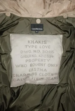 Giacca Calvin Klein Donna Beige/Oro