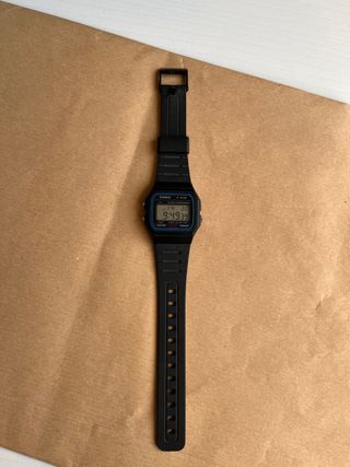 Reloj Casio F-91W Negro