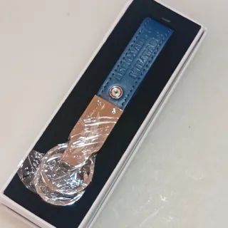 Portachiavi Pelle Aeronautica Militare Nuovo