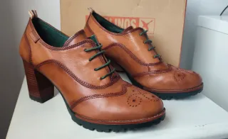 Zapatos piel Pikolinos tacón