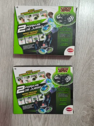 Loco Spin Silverlit disco volador