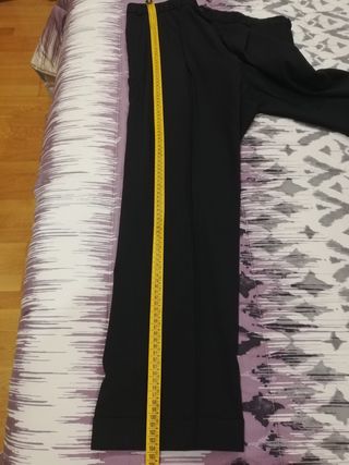 Pantalón de traje azul marino hombre