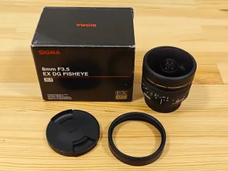 Sigma 8mm F3.5 EX DG Fisheye Nikon
