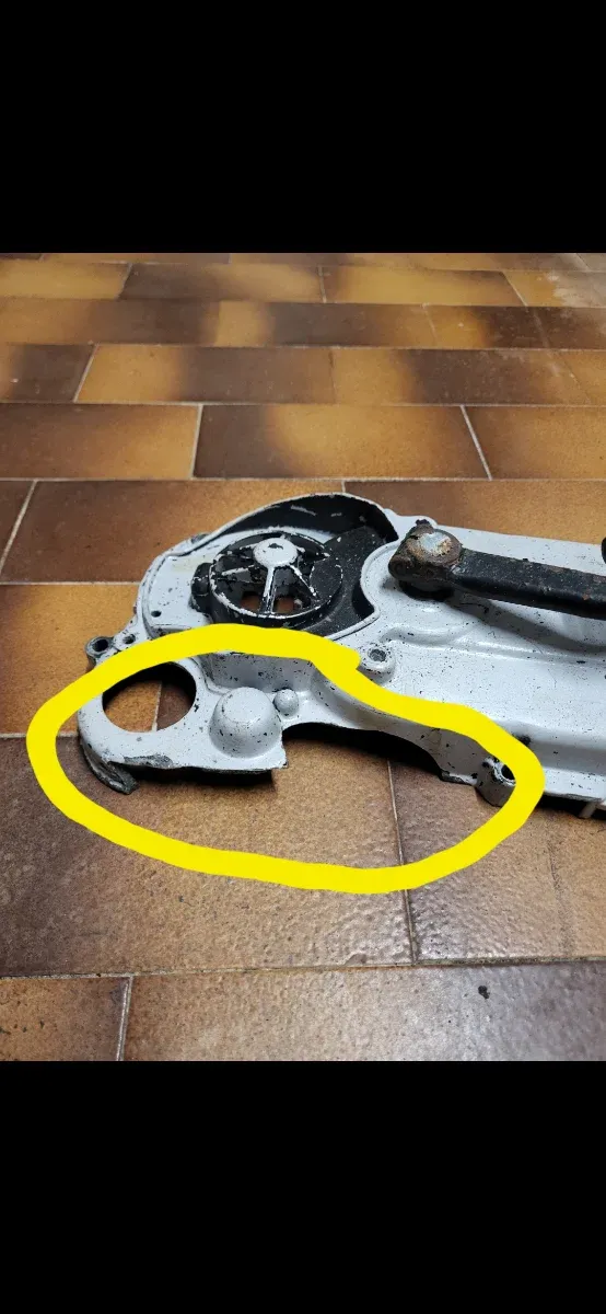 Carter Piaggio Zip SP rotto