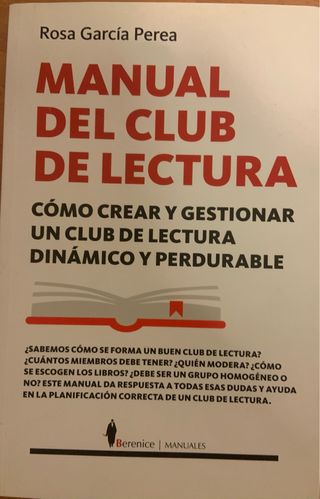 Manual del club de lectura Cómo crear y gestion...