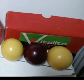 BOLAS DE BILLAR VITALITE ANTIGUAS