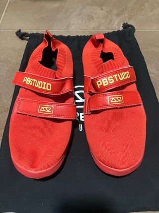 Zapatillas PbStudio Rojas negras y moradas