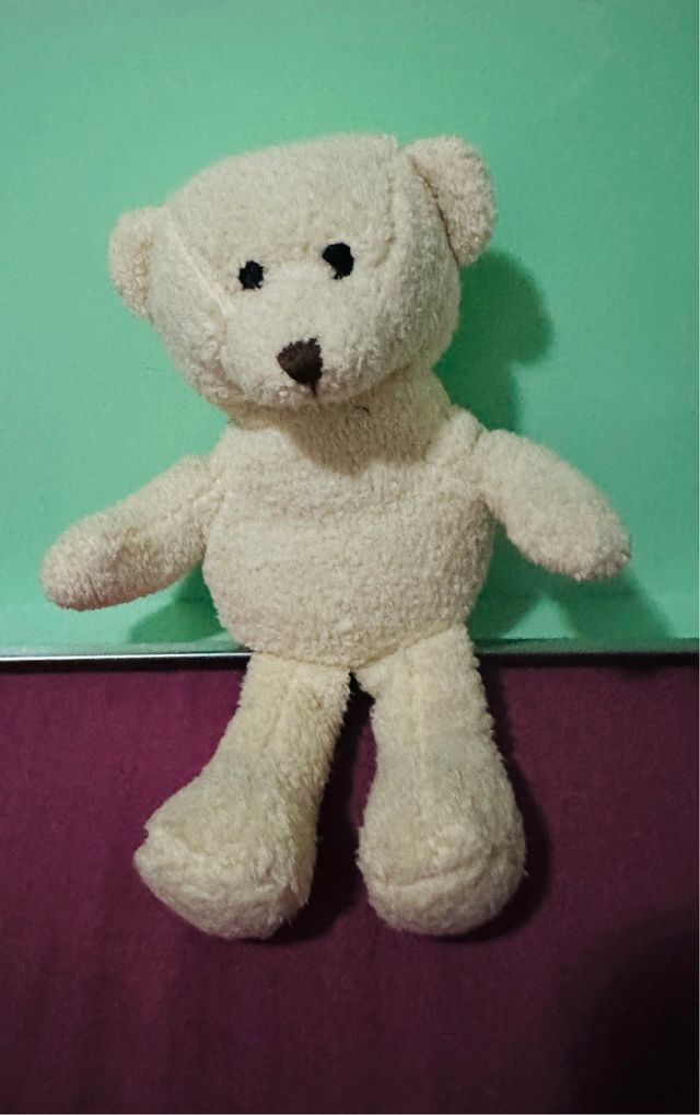 Osito de peluche blanco