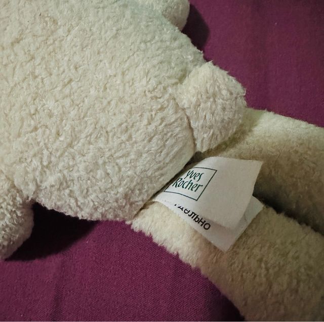 Osito de peluche blanco