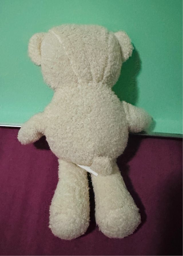 Osito de peluche blanco